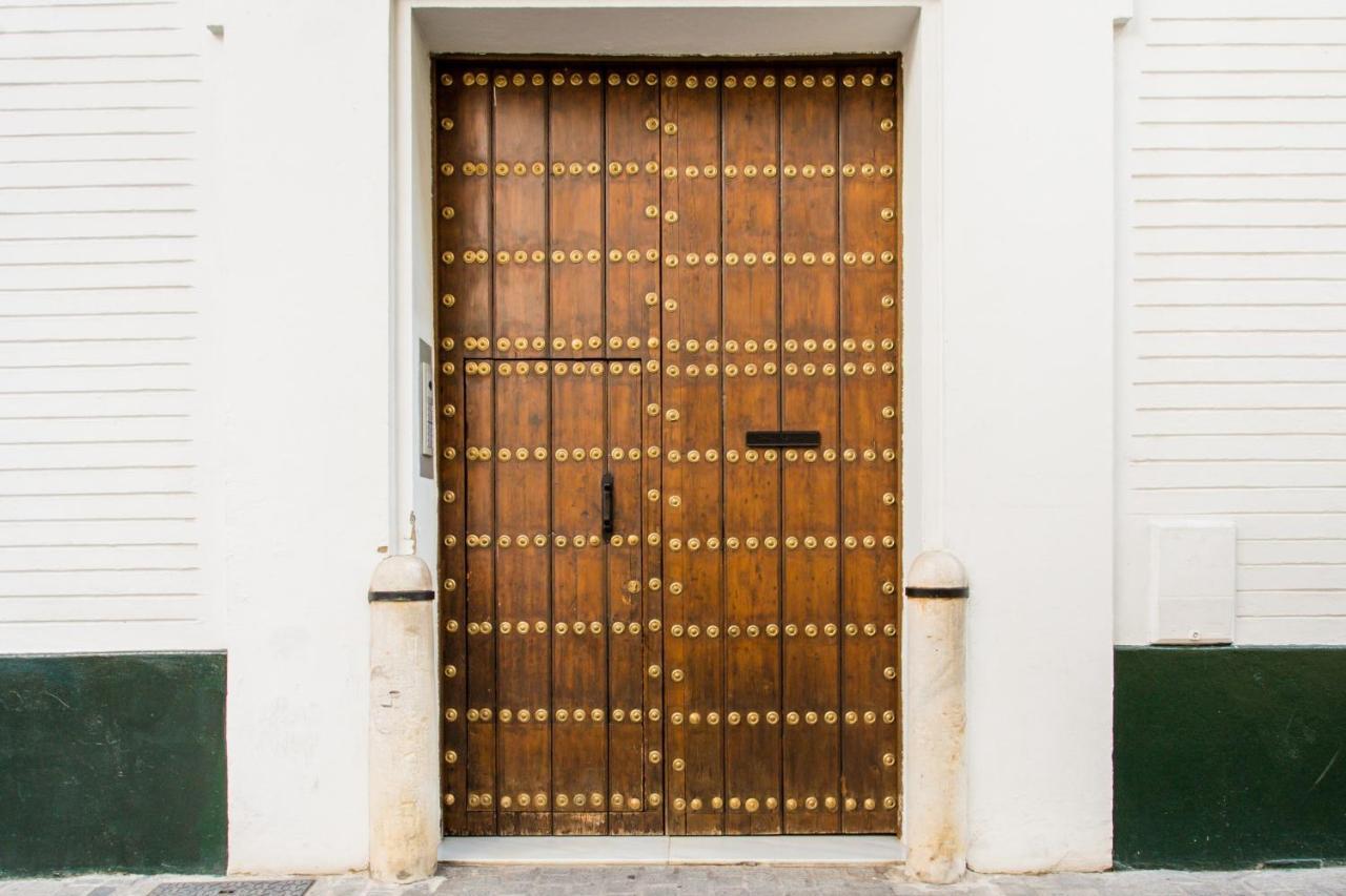 Mágico apartamento en casa palacio del siglo XVII Sevilla Exterior foto