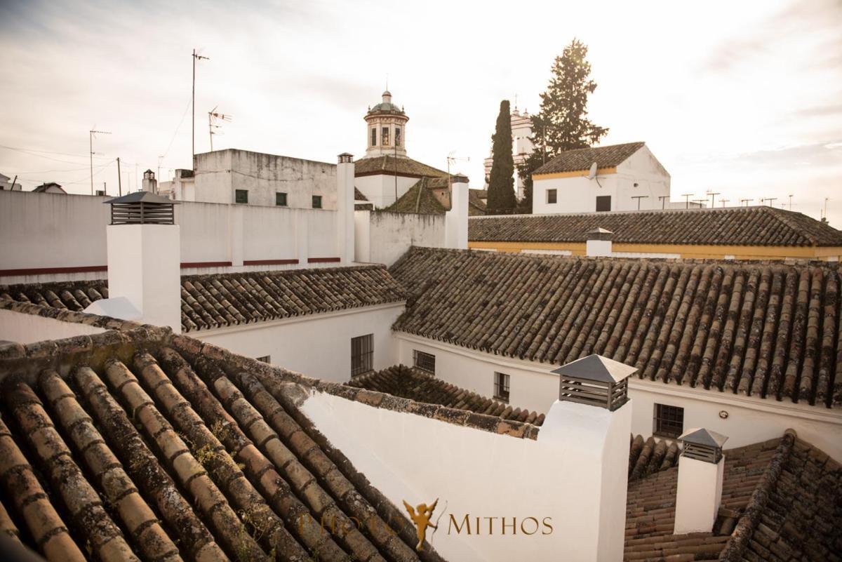 Mágico apartamento en casa palacio del siglo XVII Sevilla Exterior foto